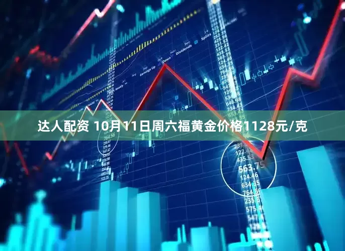 达人配资 10月11日周六福黄金价格1128元/克